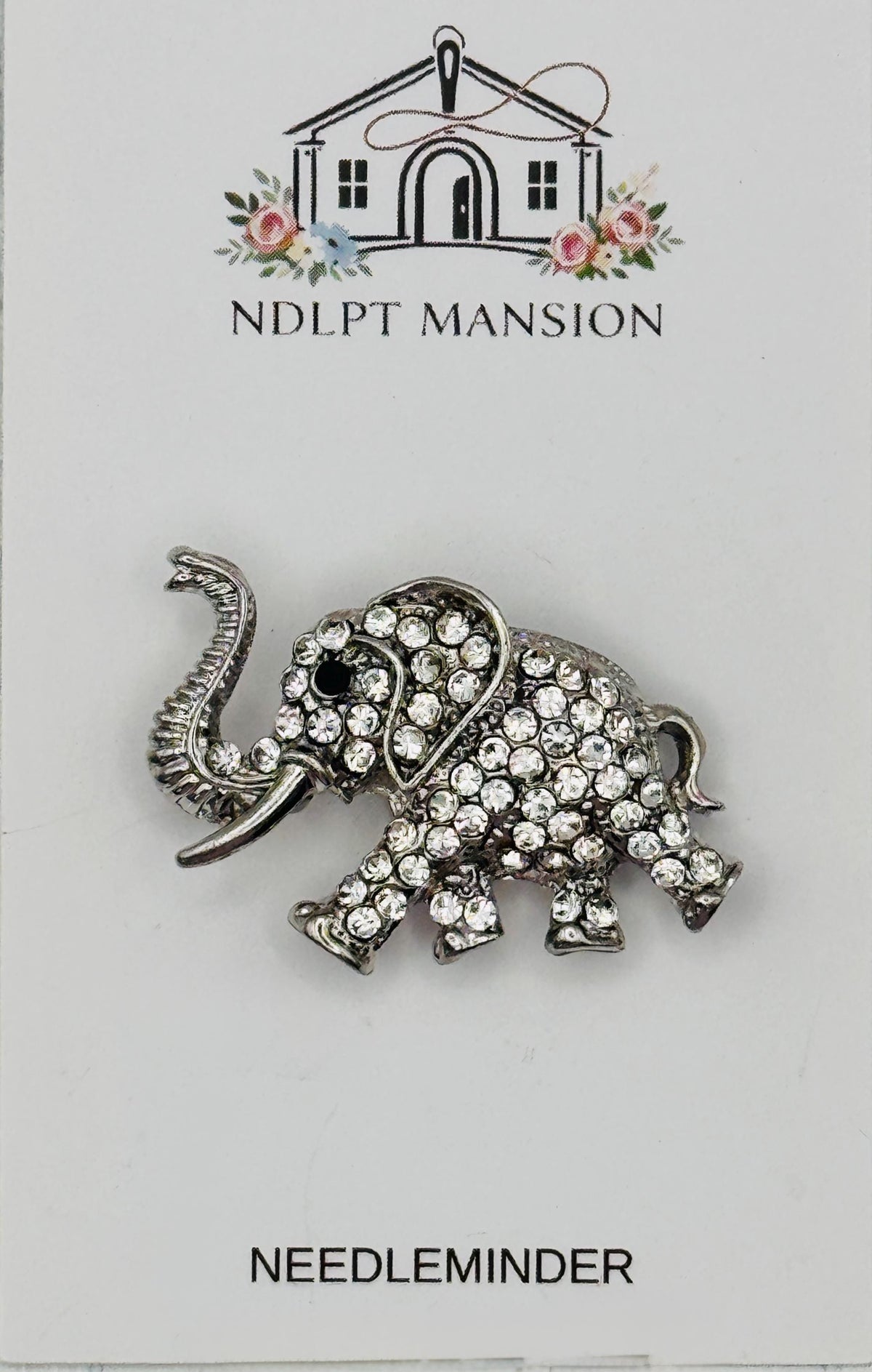 Crystal Elephant Jeweled
