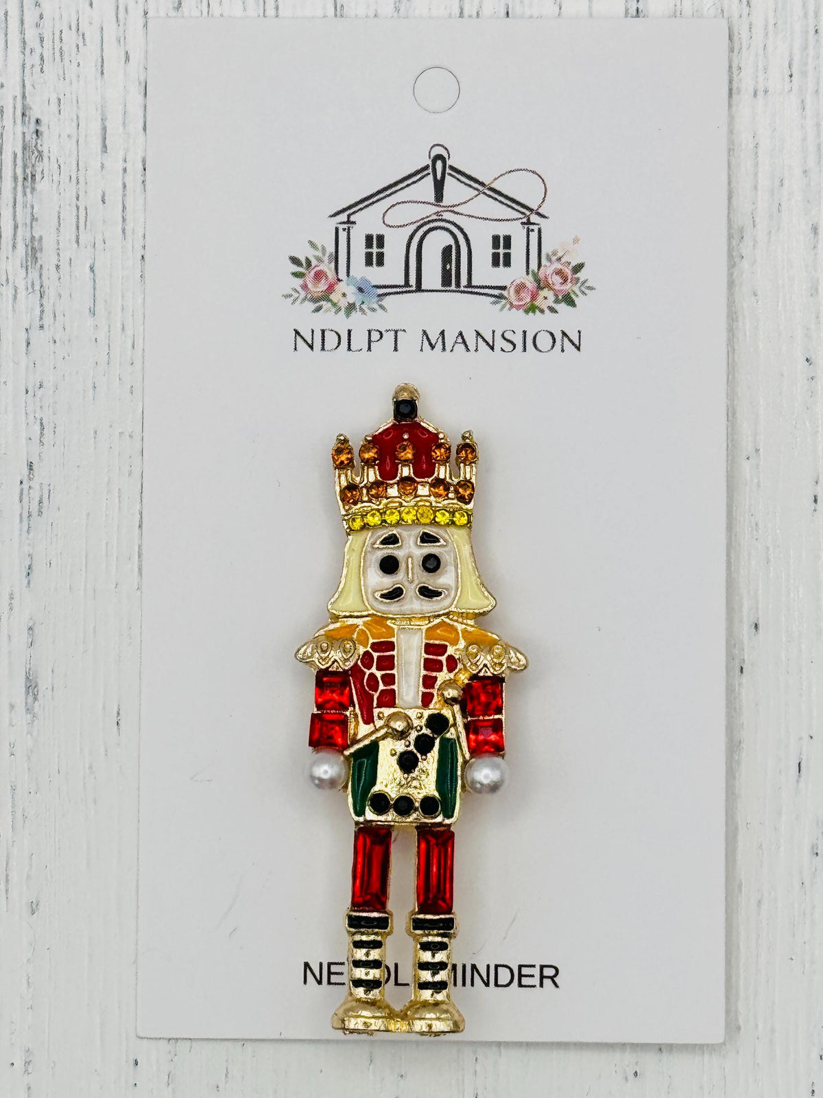 Red Nutcracker Jeweled