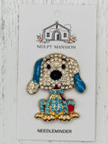 Blue Dog Jeweled
