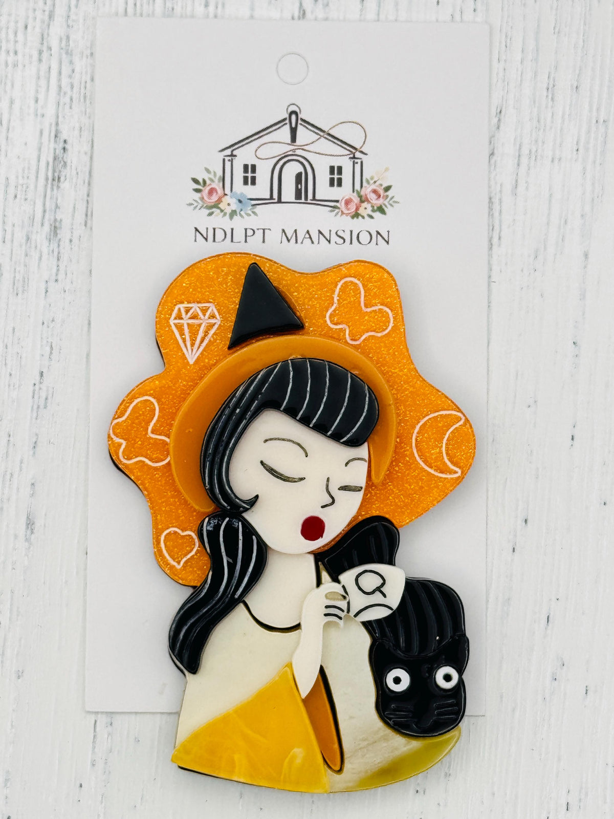 Orange Witch Acrylic