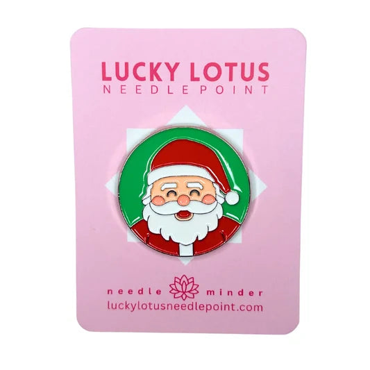Lucky Lotus Cheeky Santa Needleminder