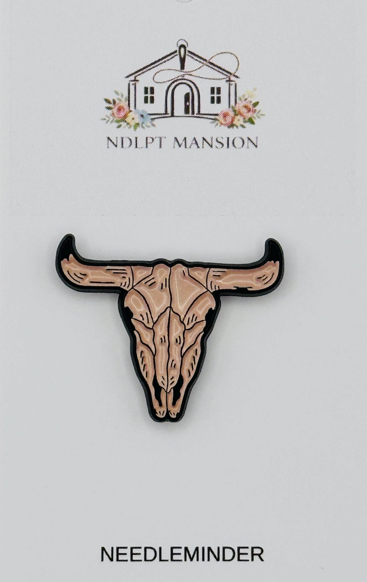 Steer Skull Enamel