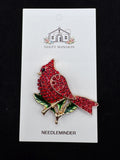 Cardinal on a Branch Jeweled