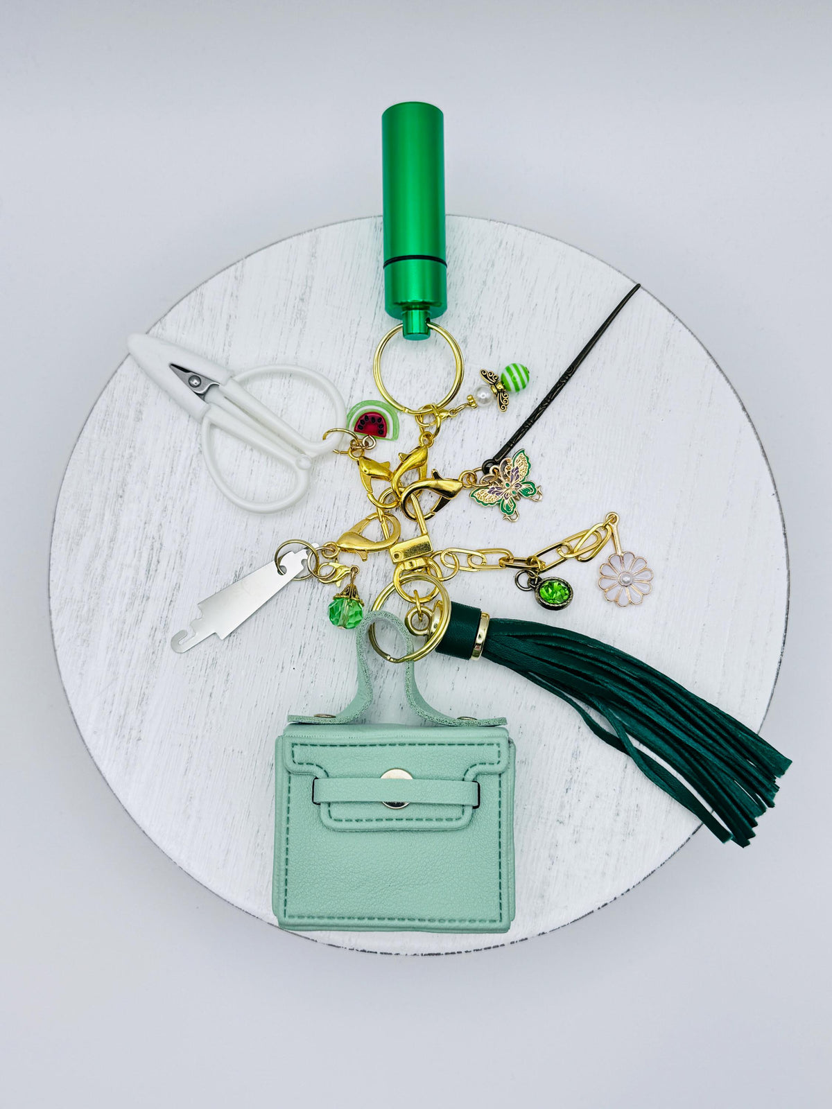 Mini Purse Bag Charm Tool Kit