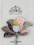 Pink Glitter Poppy Acrylic