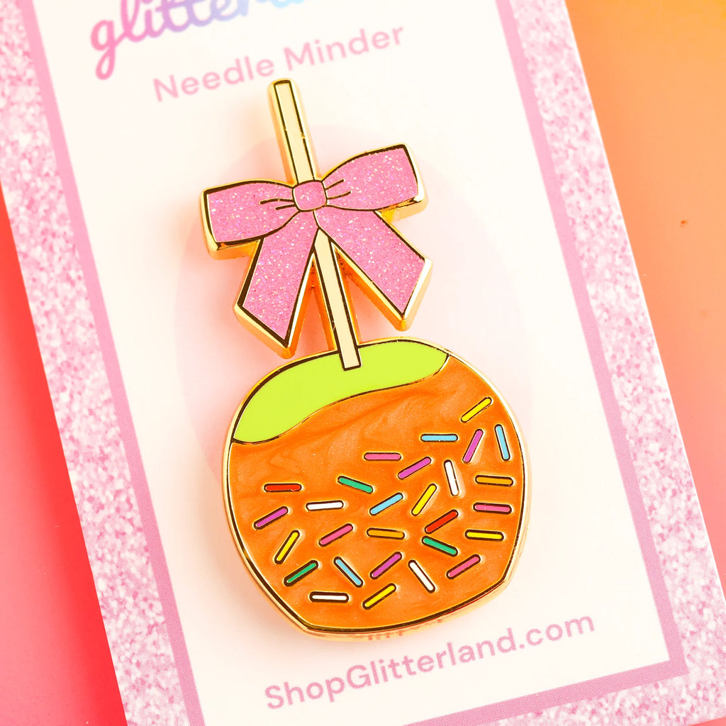 Glitterland Candy Apple Needle Minder