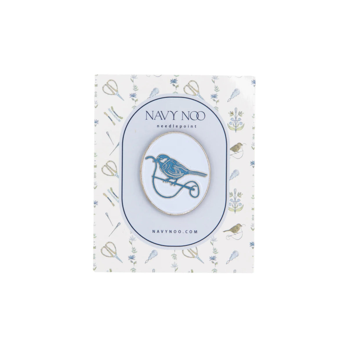 Navy Noo Wren Bird