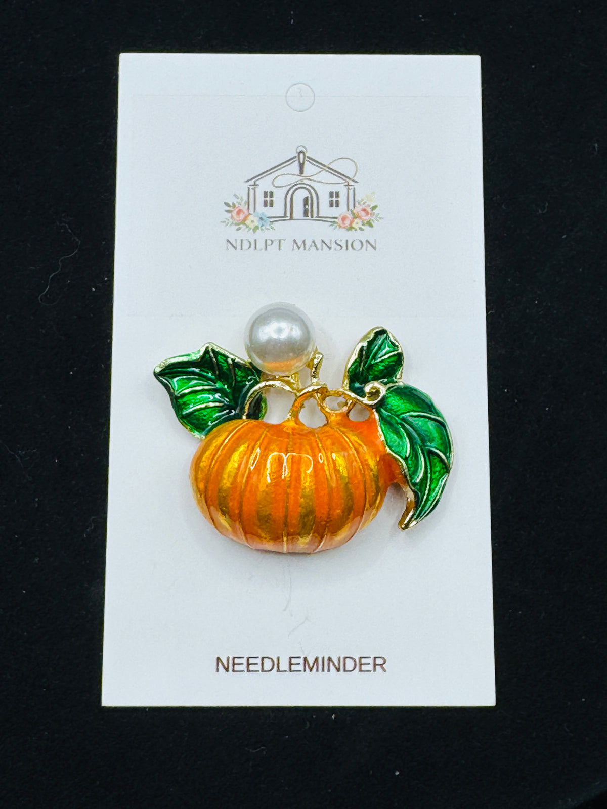 Pumpkin with Pearl Jeweled