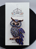 Blue Owl Jeweled