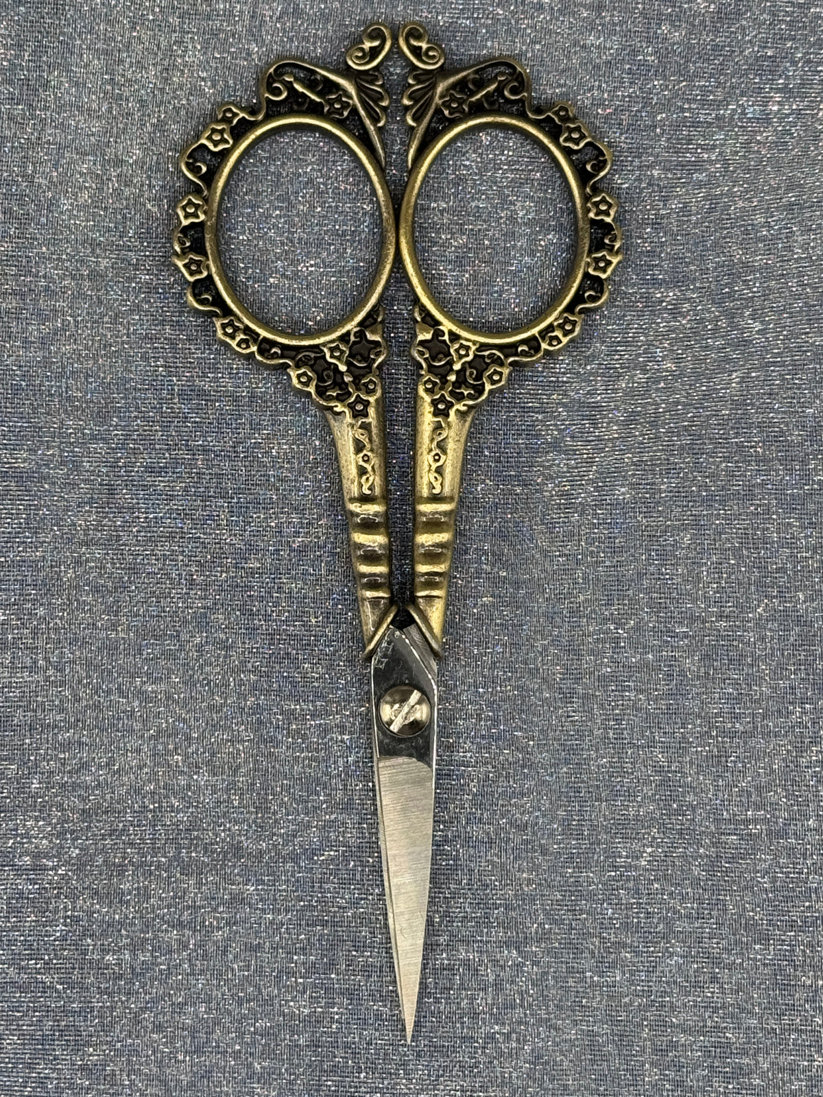 Retro Zakka Antique Embroidery Scissors with Sheath
