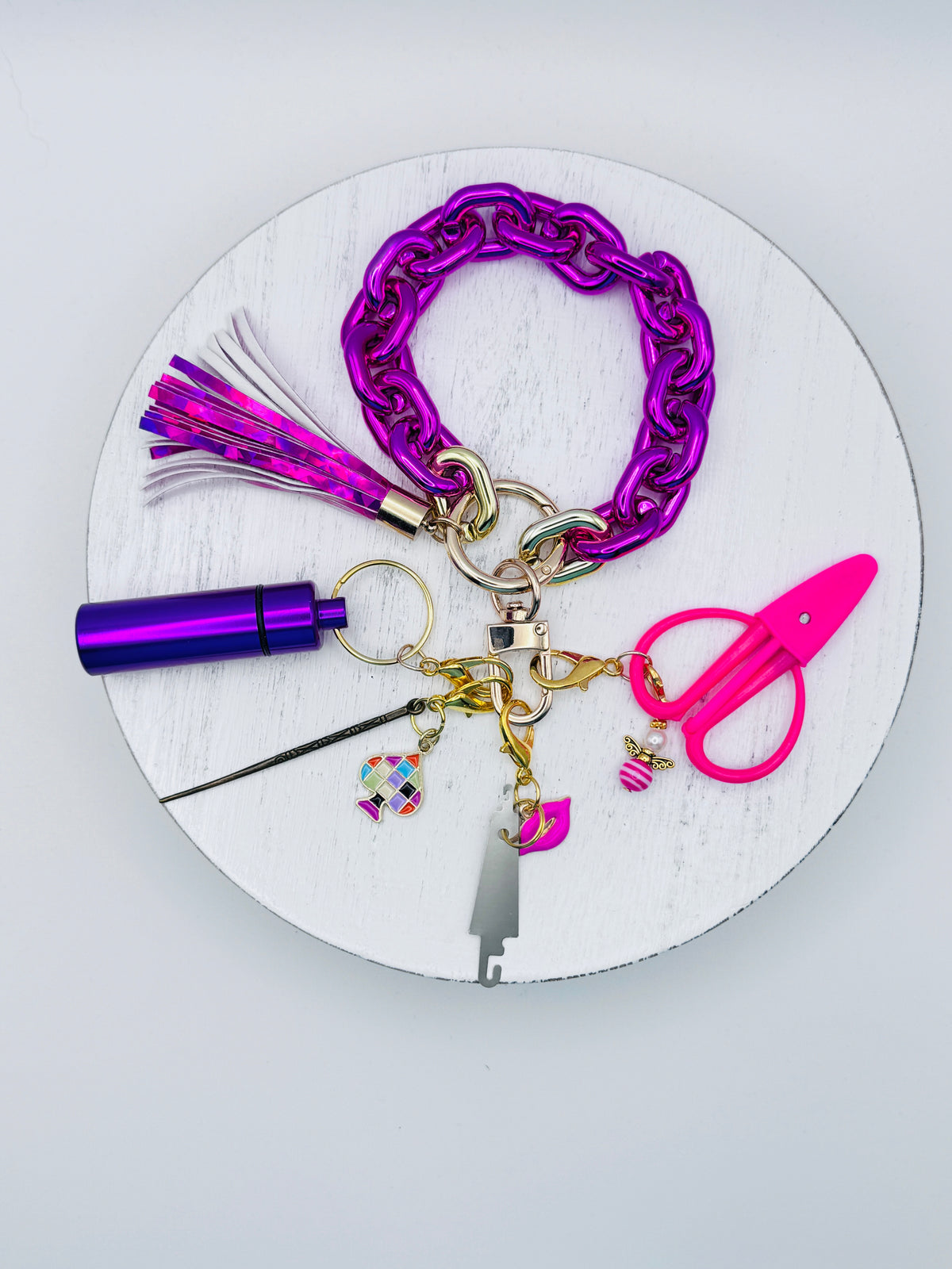 Acrylic Chain Link Bracelet Tool Kit