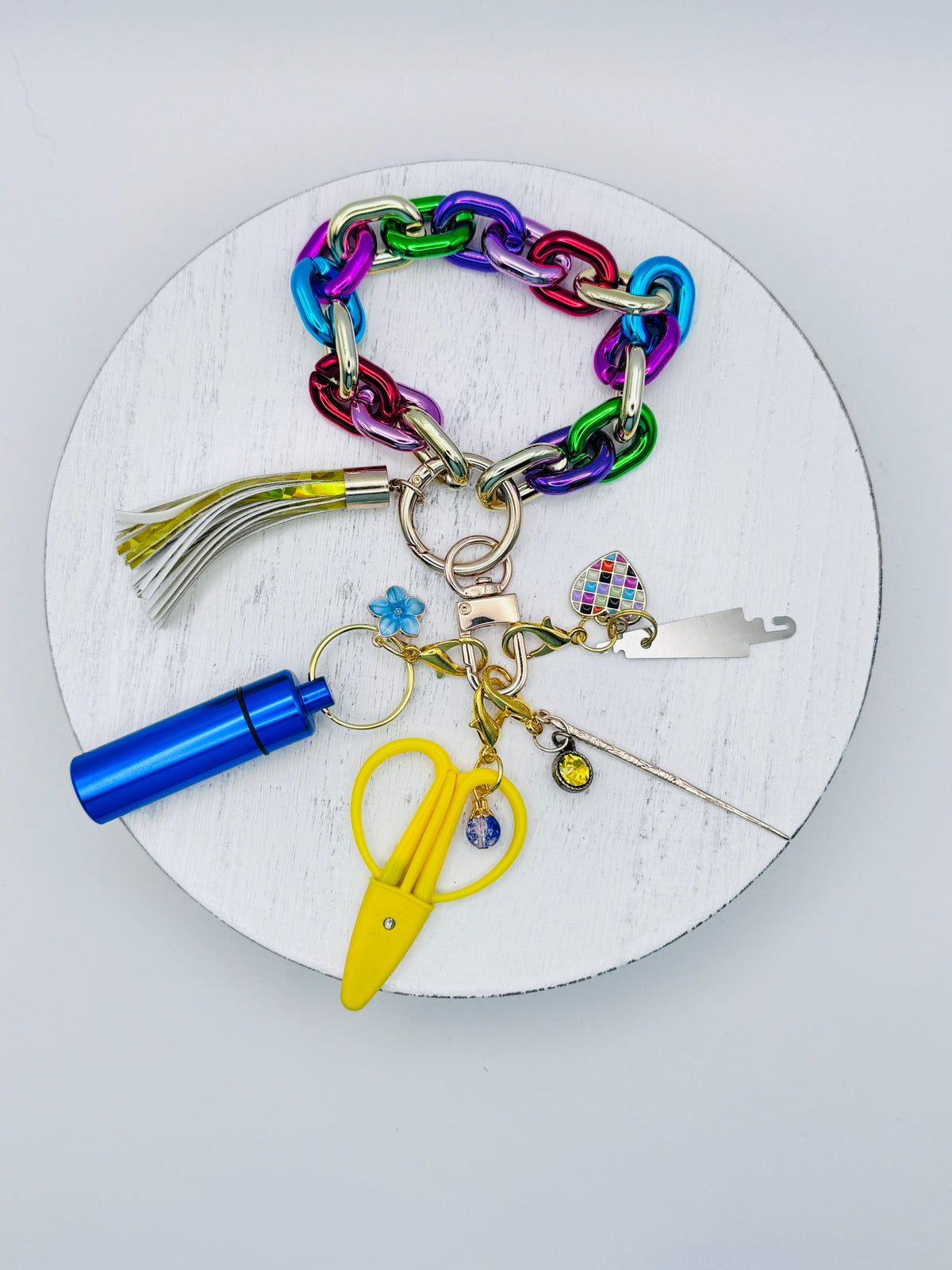 Acrylic Chain Link Bracelet Tool Kit