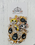 Two Kittens Jeweled