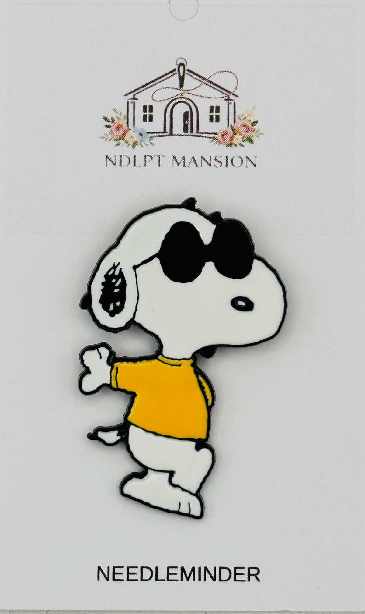 Joe Cool Pup Enamel