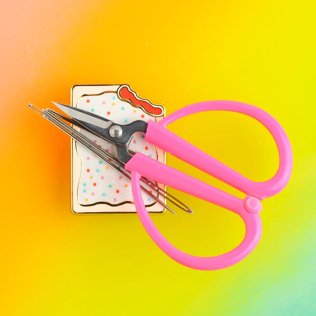 Glitterland Toaster Pastry Needle Minder