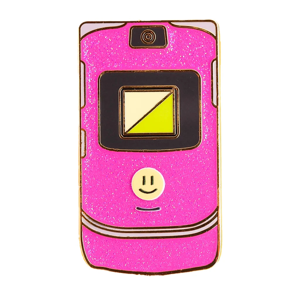 Glitterland Y2K Flip Phone Needle Minder