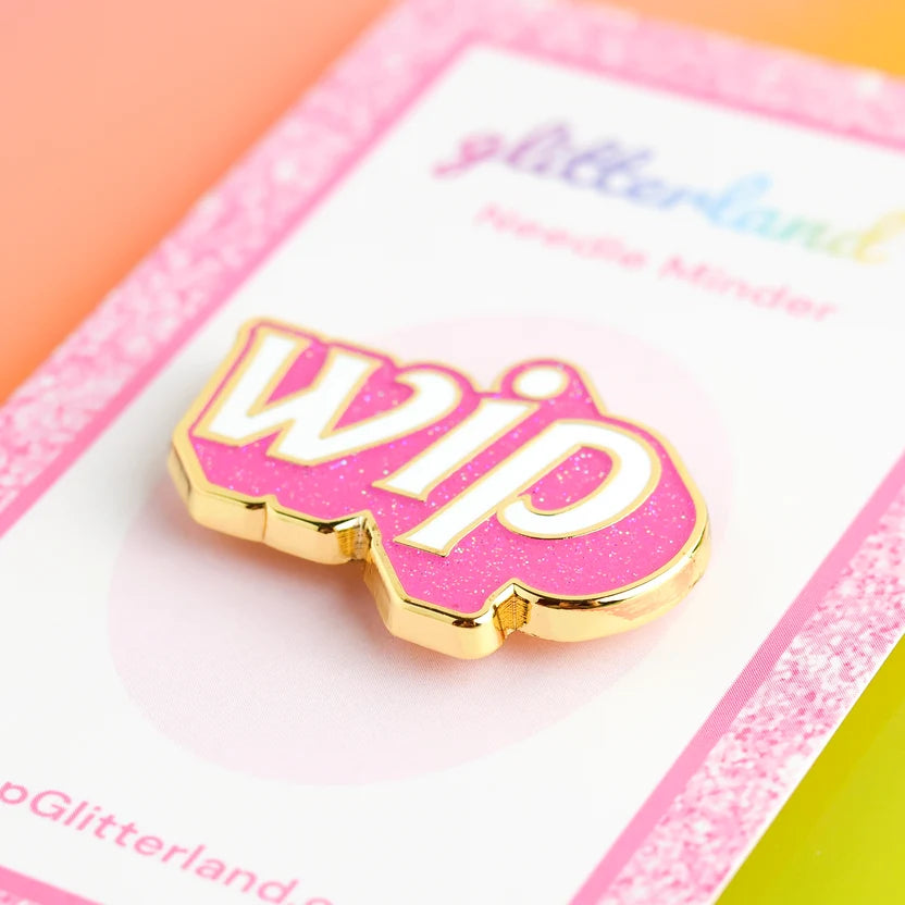 Glitterland WIP Needle Minder