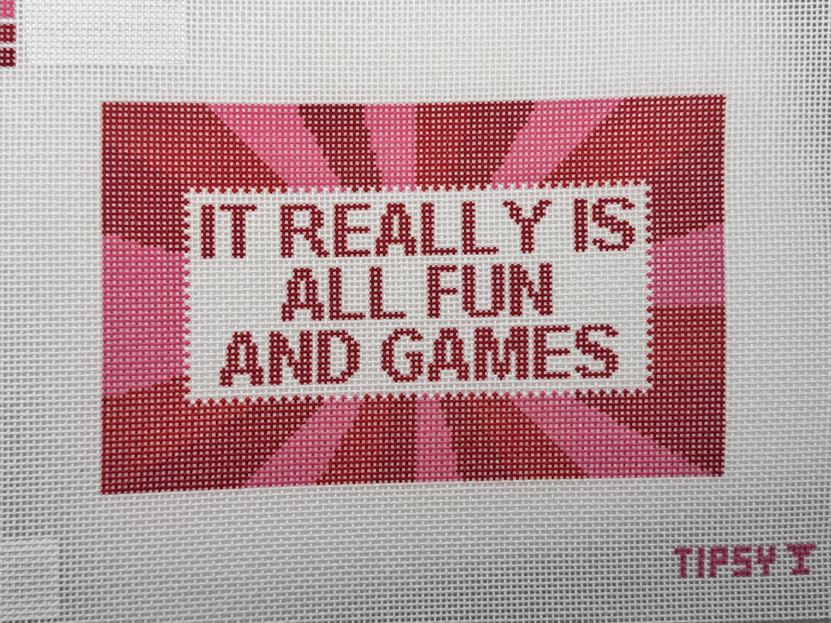 Threaded & Tipsy It Really Is All Fun & Games