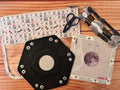 Threaded & Tipsy Moon Needlepoint Beginner Kit