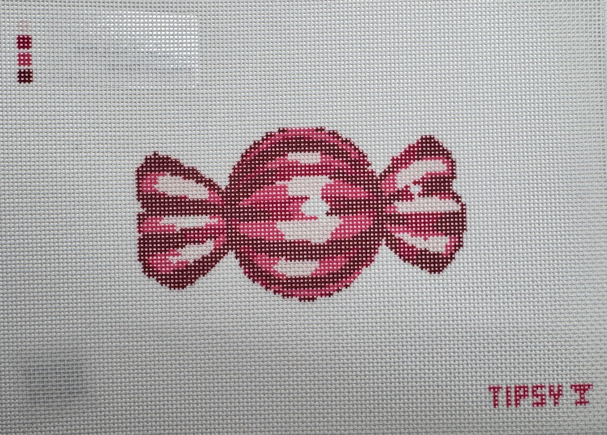 Threaded & Tipsy Pink Wrapped Candy
