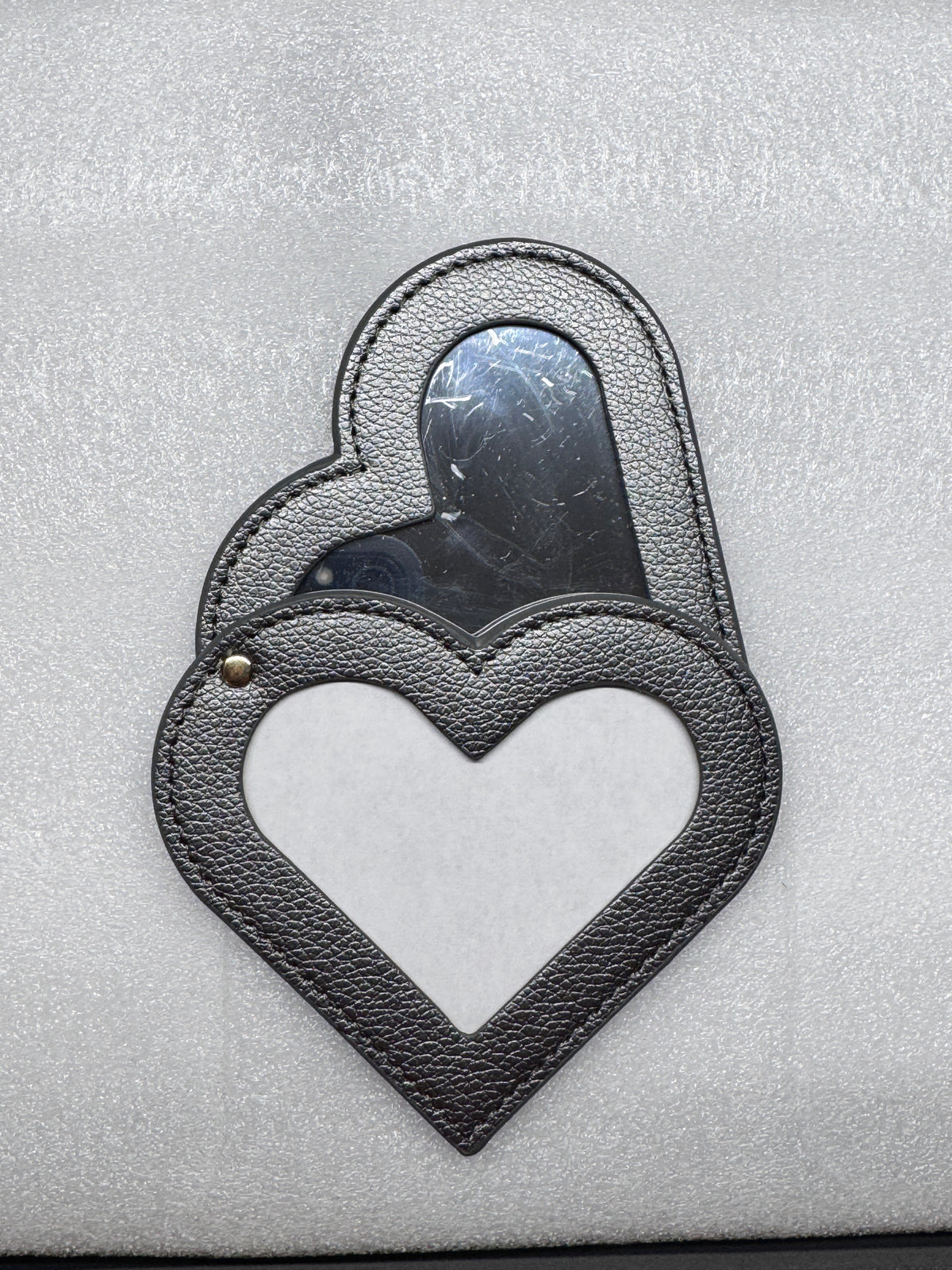 Threaded & Tipsy Self Finishing Heart Mirror
