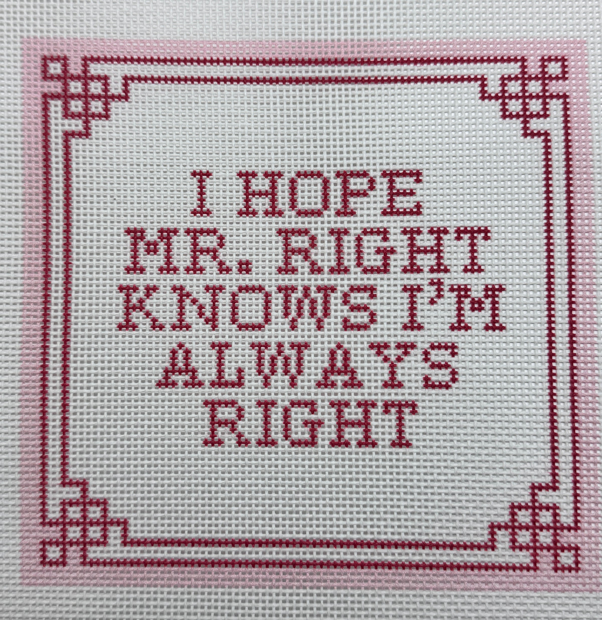 Threaded & Tipsy Mr Right Knows I'm Always Right
