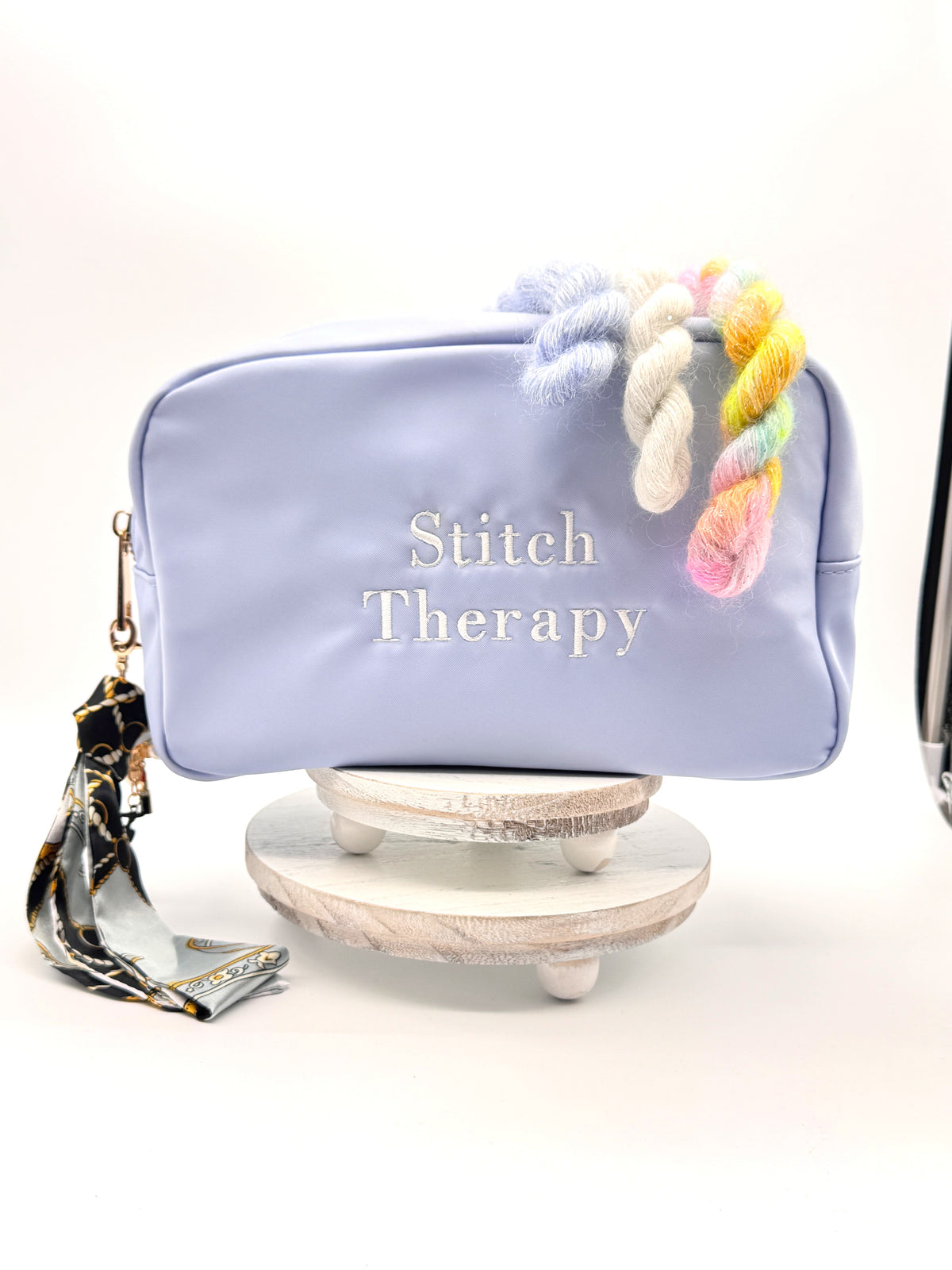 NDLPT Mansion Embroidered Accessory Bag - Stitch Therapy