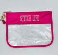 NDLPT Mansion Embroidered Zipper Pouch - Stitch Life