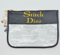 NDLPT Mansion Embroidered Zipper Pouch - Stitch Dior