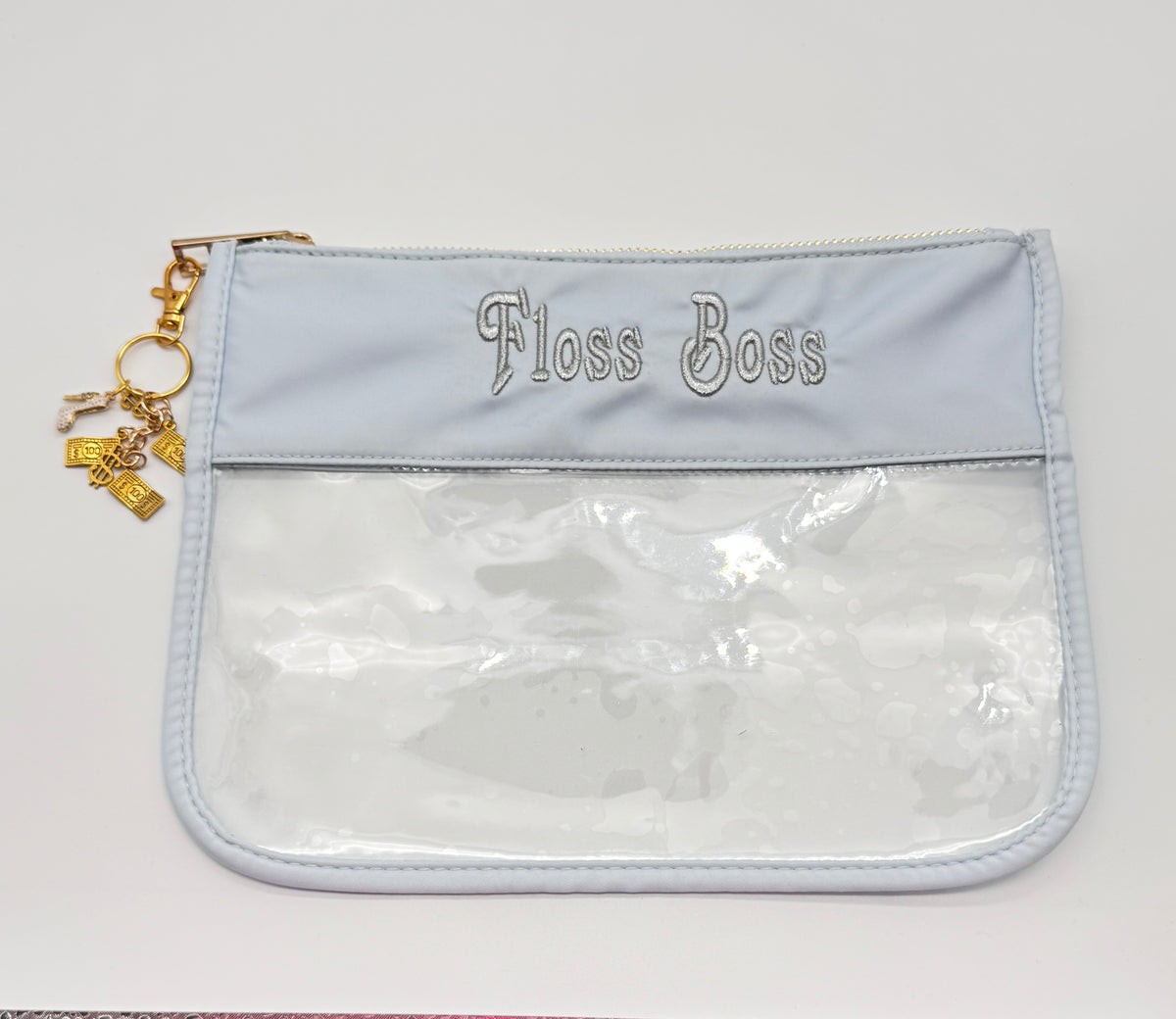 NDLPT Mansion Embroidered Zipper Pouch - Floss Boss