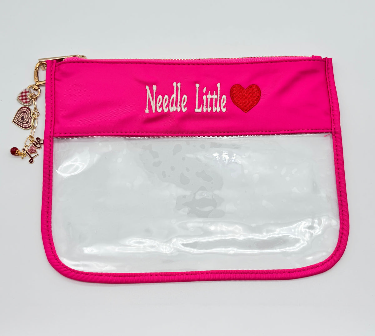 NDLPT Mansion Embroidered Zipper Pouch - Needle Little Love