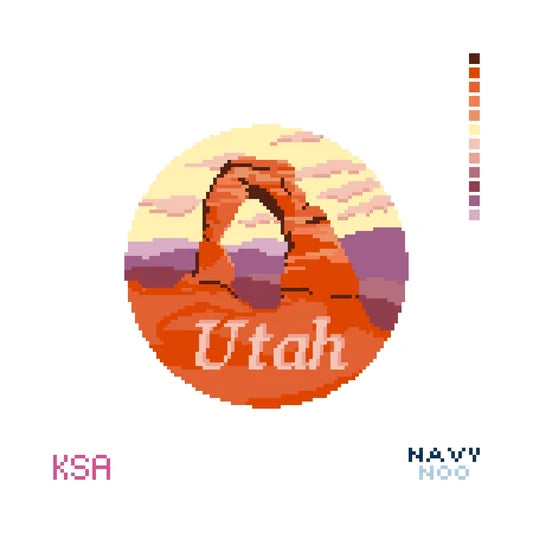 Navy Noo Utah Round
