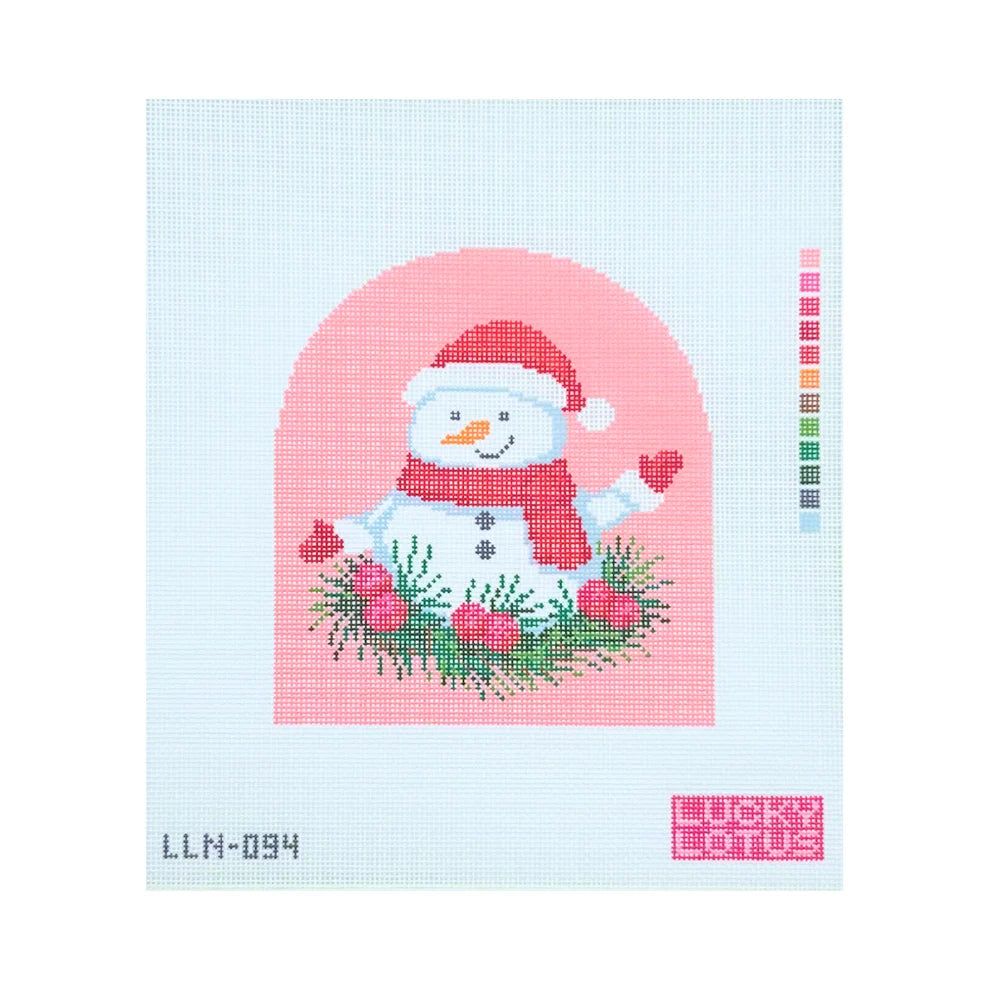 Lucky Lotus Merry Snowman