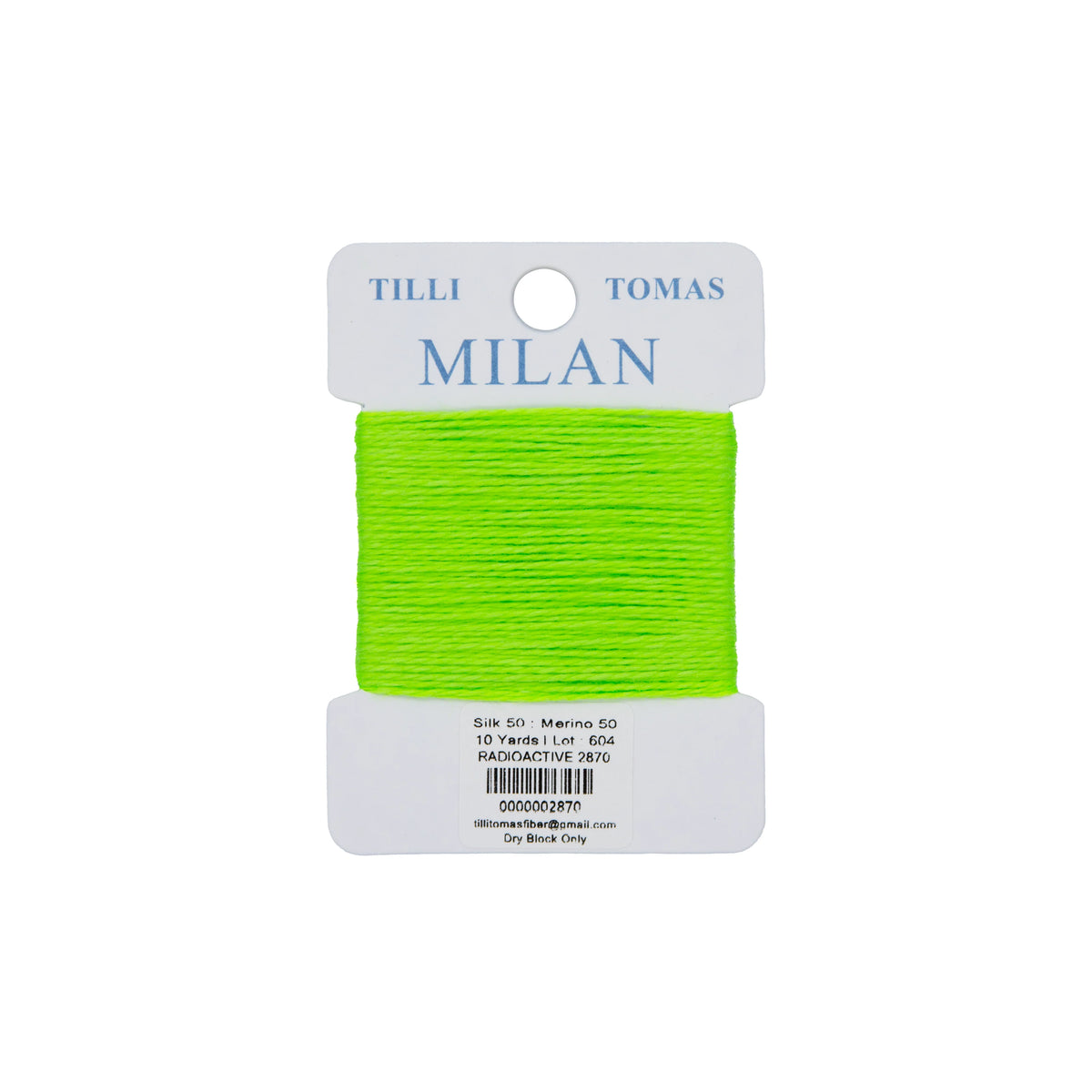 Milan Card MC-2870 Radioactive