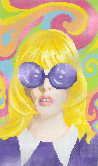 Misty Morrow Psychedelic Girl