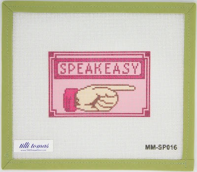 Misty Morrow Speak Easy Sign