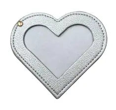Threaded & Tipsy Self Finishing Heart Mirror