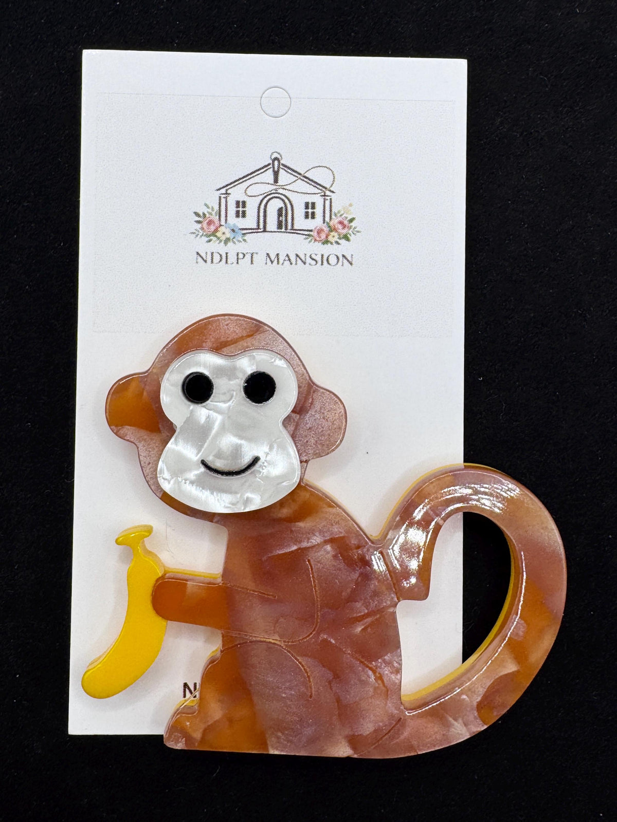 Monkey with Banana Acrylic