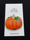 Pumpkin with Leaf Enamel