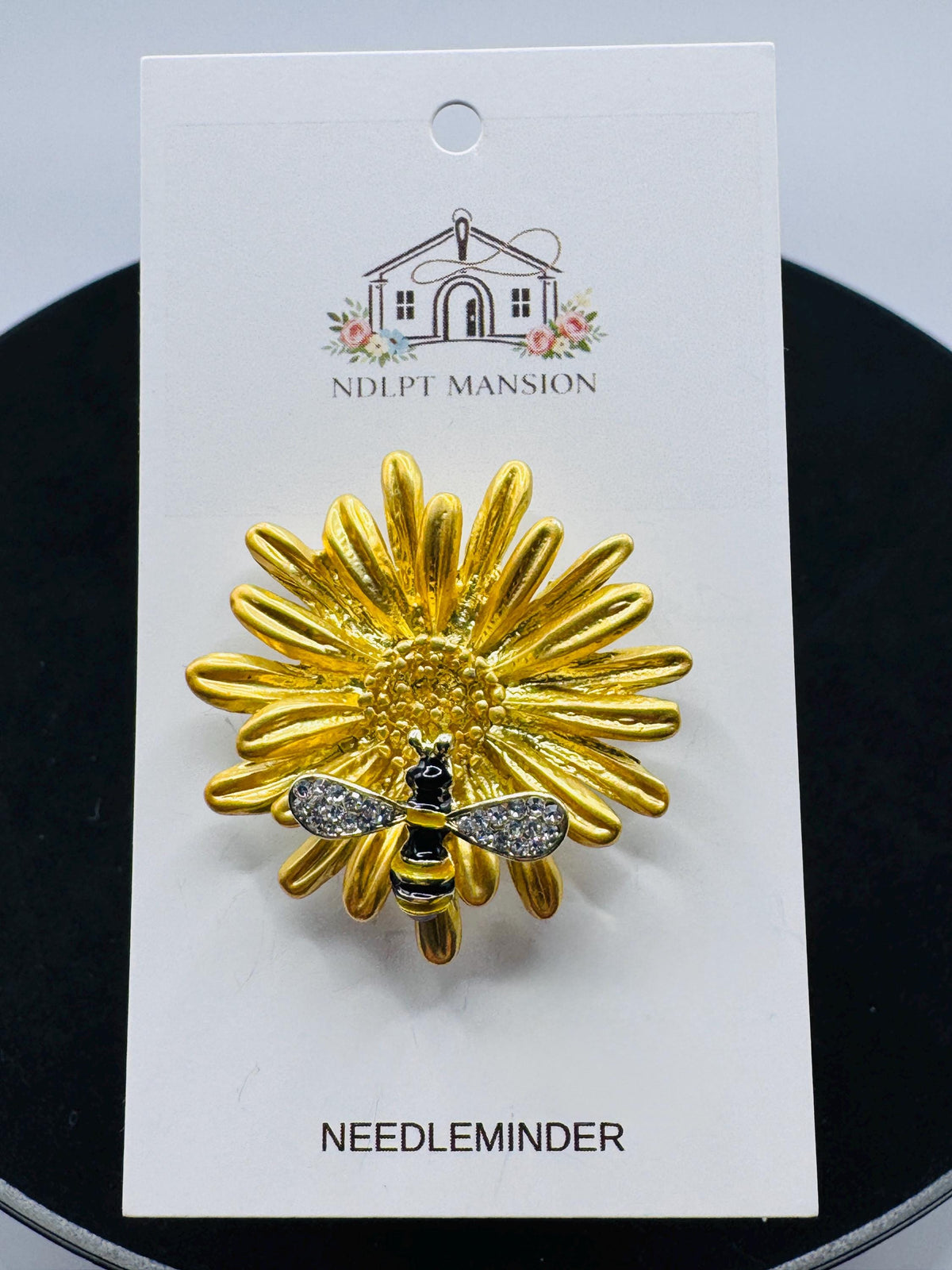 Sunflower with Bee Jeweled