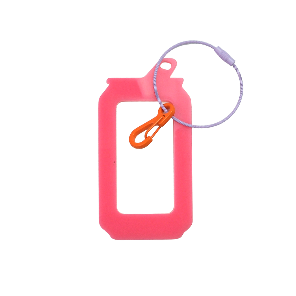 Frayme Works Bag Tag: Soda Pop Can: Red