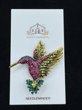 Pink Hummingbird Jeweled