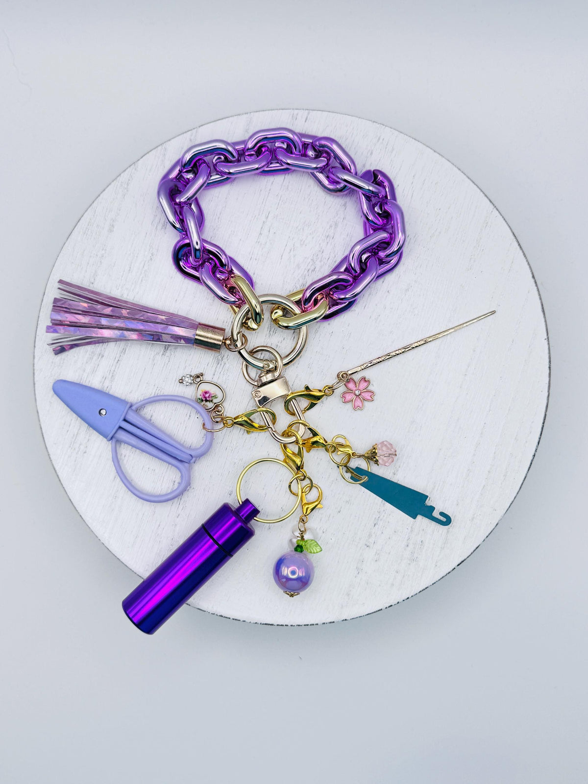 Acrylic Chain Link Bracelet Tool Kit