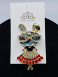 Miss Rabbit in Glasses Jeweled