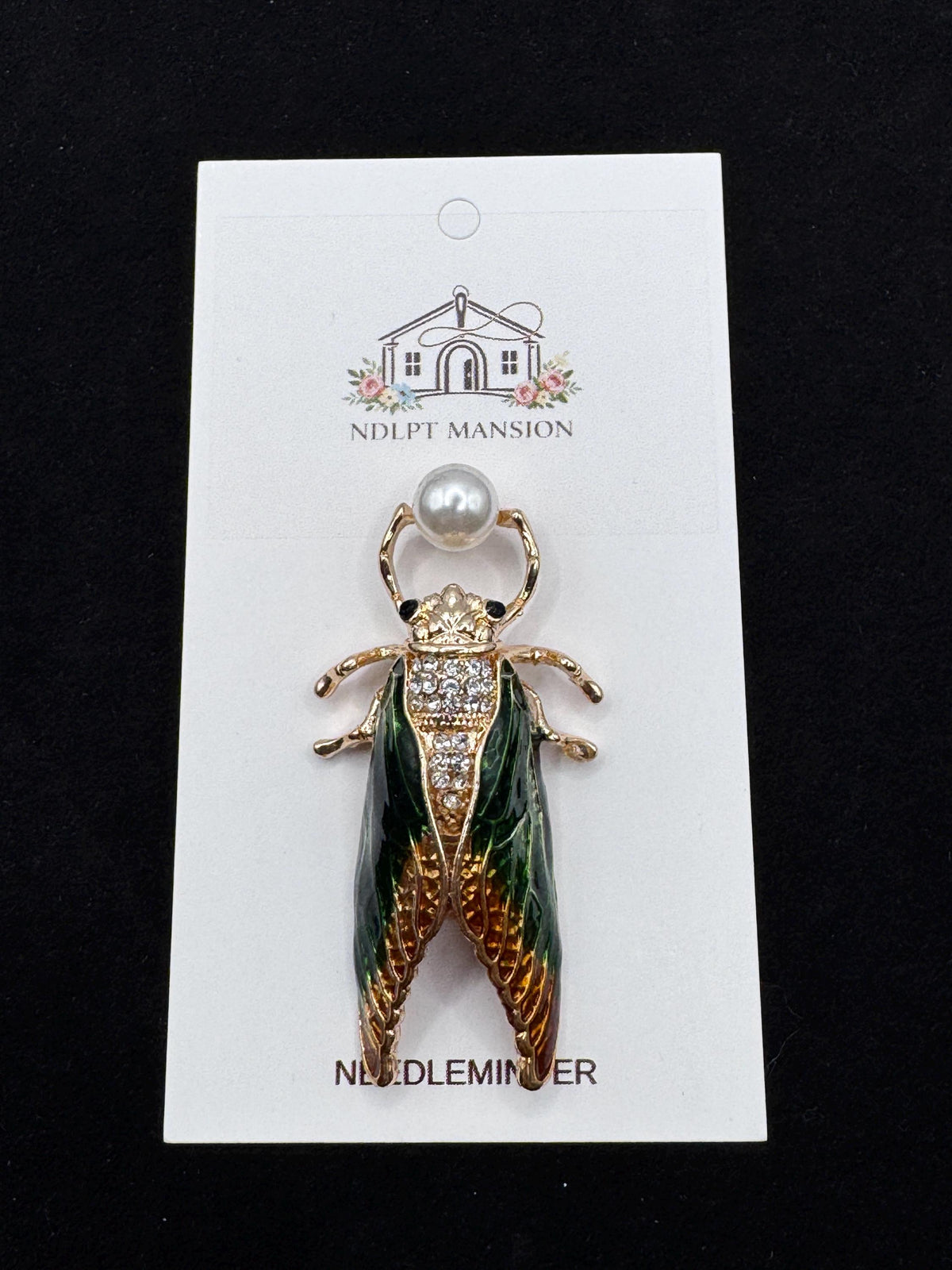 Locust with Pearl Jeweled