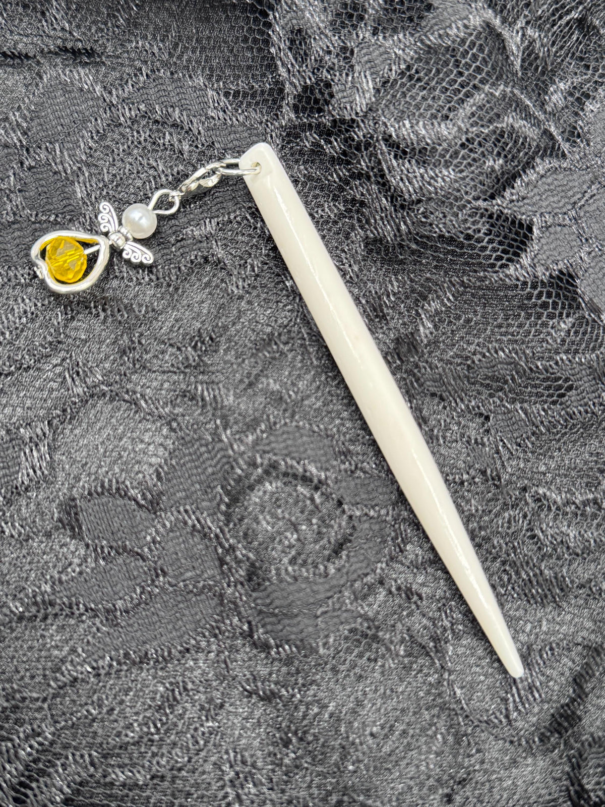Beaded Pearl Angel LT