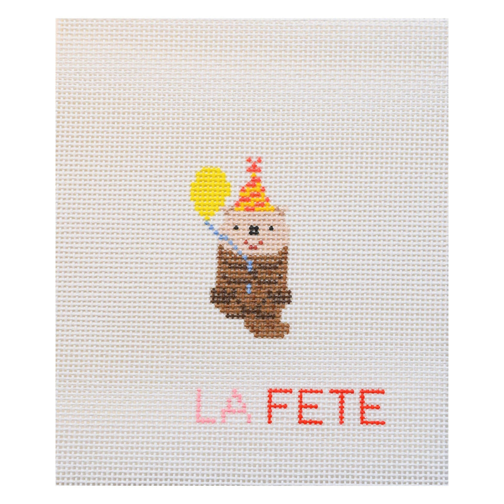 LaFete Party Animals - Otter Hand Painted Canvas