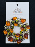 Fall Wreath Jeweled