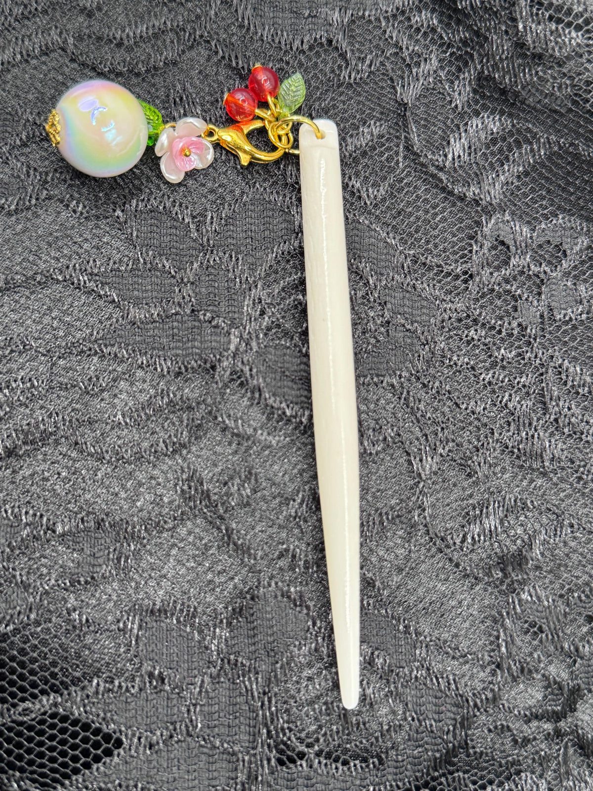 Beaded Pearl Flower LT
