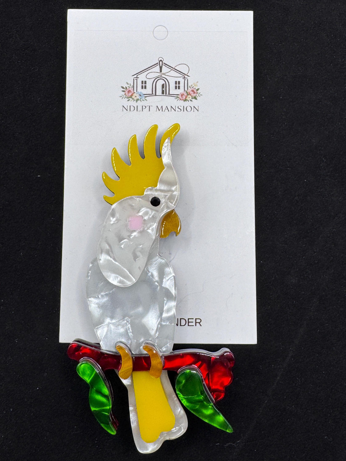 Cockatiel Acrylic